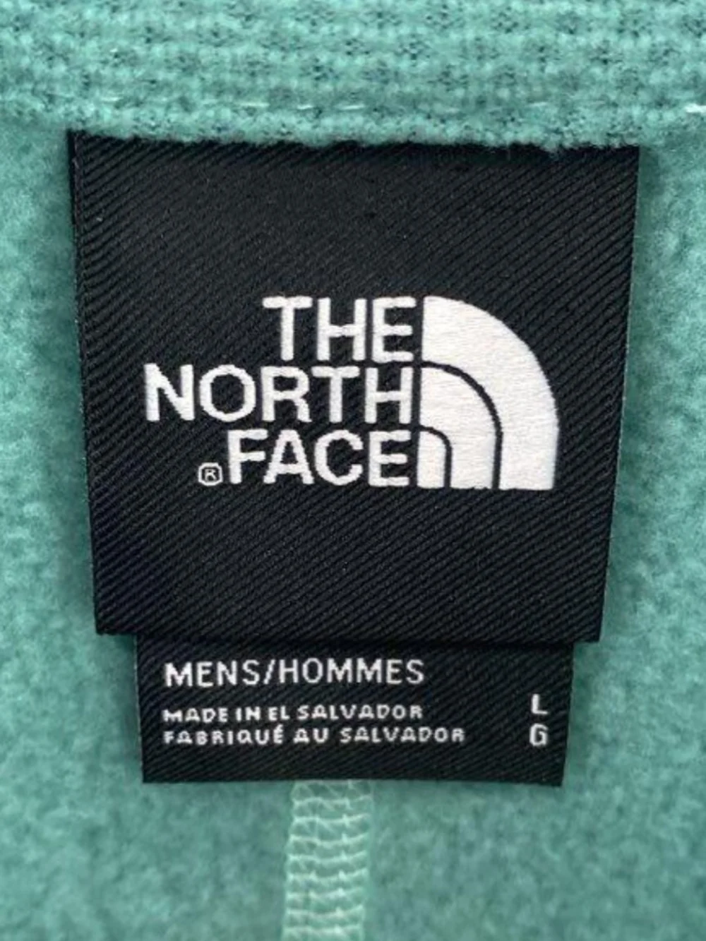 The North Face Textured Cap Rock 1/4 Zip Fleece Size L NWT $65